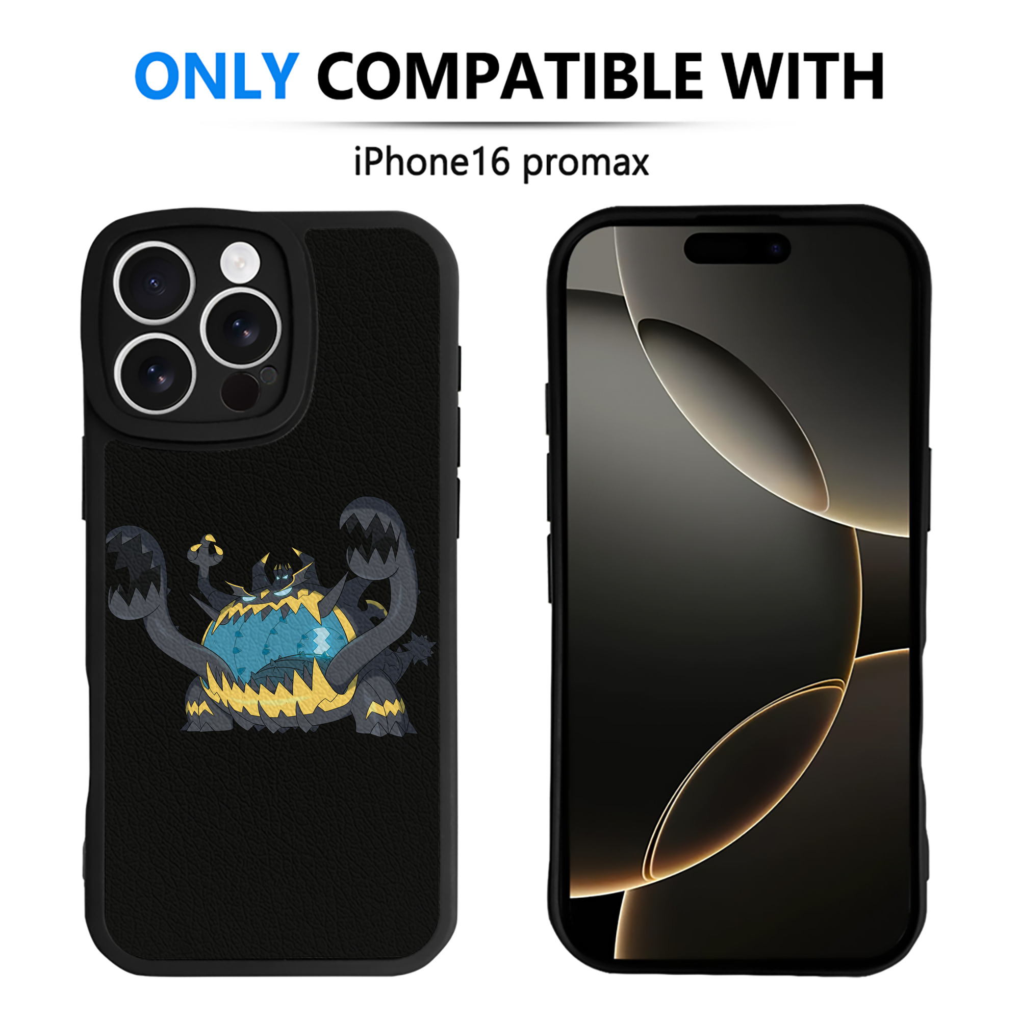 （画像用） ポケットモンスター Pokémon 【iPhone 16シリーズ対応】シリコンスマホケース（レザー調） 材質：シリコン